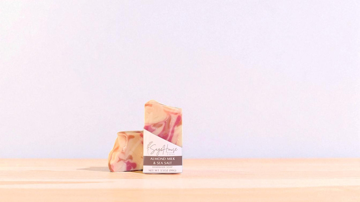 Almond Milk & Sea Salt Soap