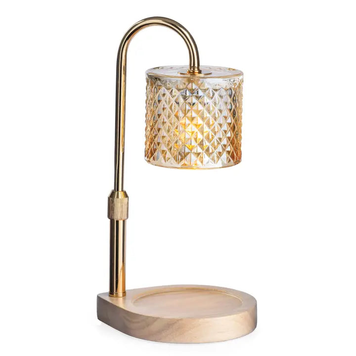 Champagne Crystal Warmer Lamp