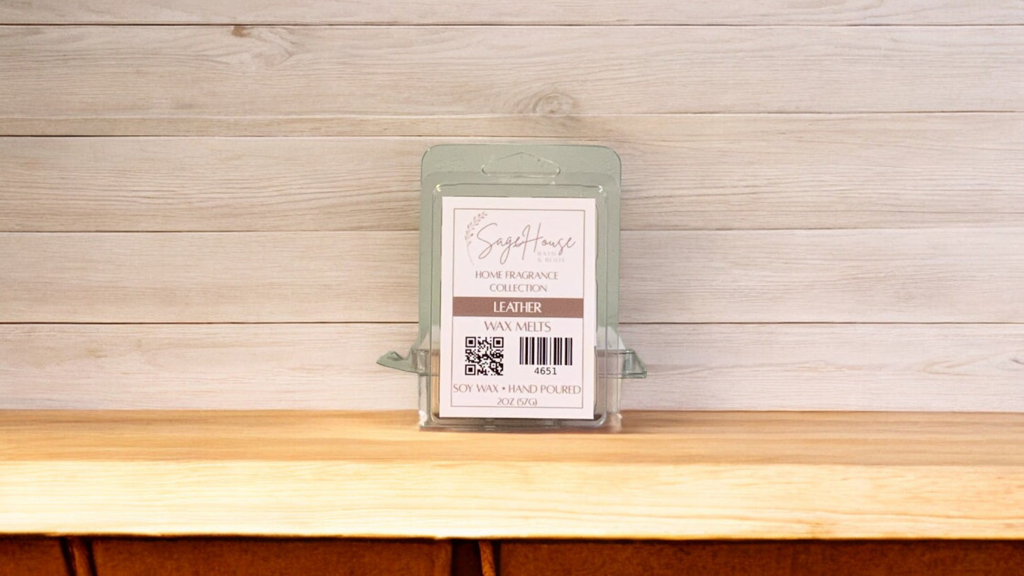 Leather Candle & Wax Melts