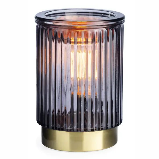 Black Fluted Illumination Warmer
