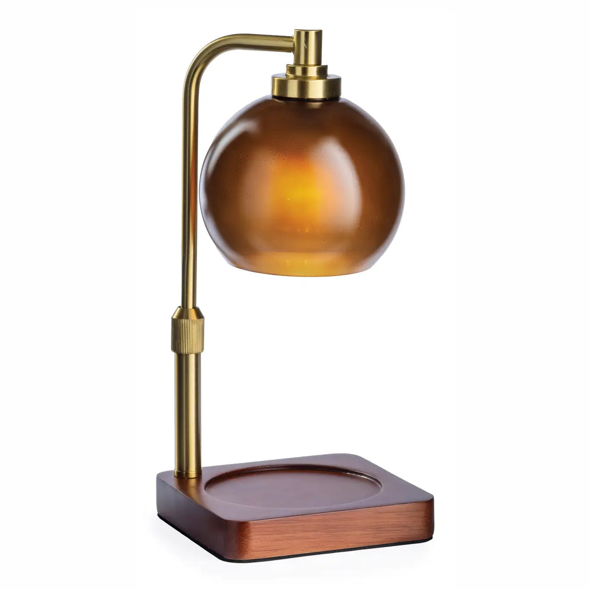 Amber Sphere Warmer Lamp