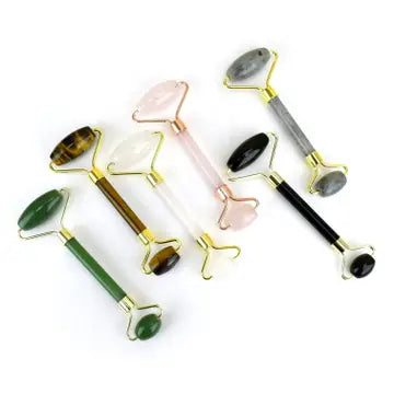 a group of double rollers in various colors