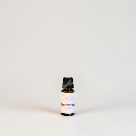 Amber bottle with label on a grey background.