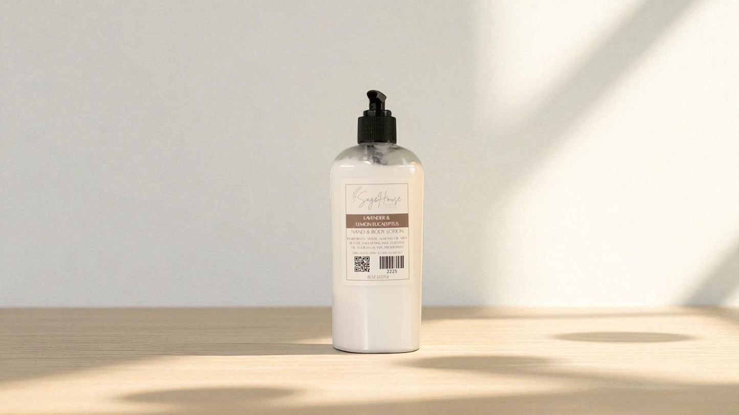 Lavender & Lemon Eucalyptus Lotion