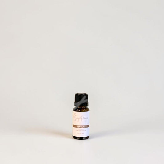 Amber bottle with label on a grey background.