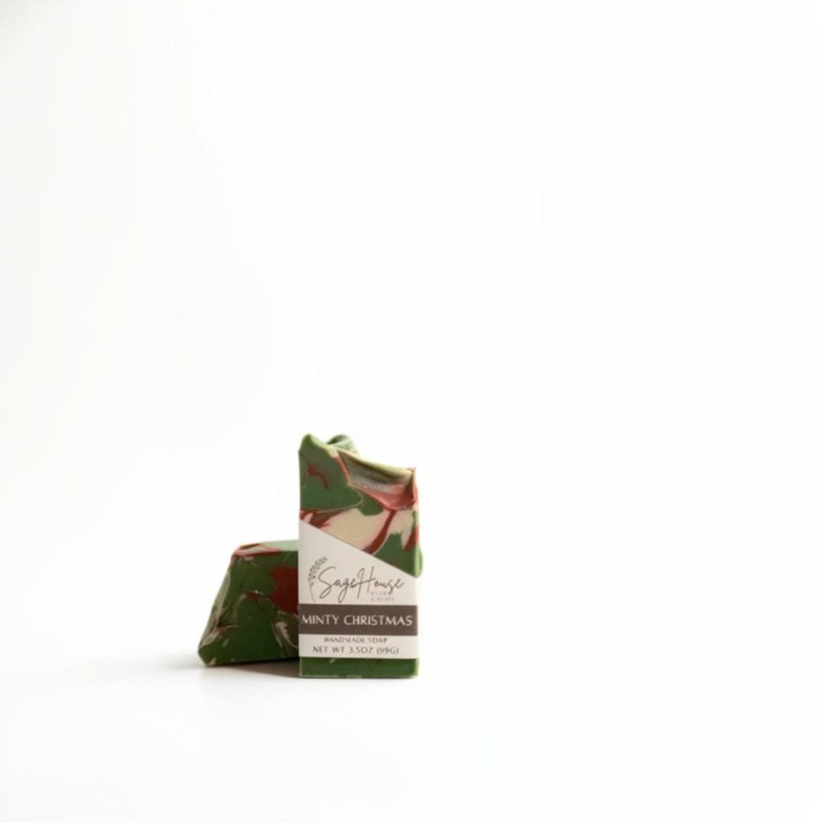 Minty Christmas Soap | SageHouse Bath & Body