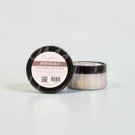 Two jars with black lids and white labels. On a white background.