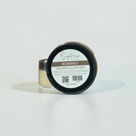 Two jars with black lids and white labels. On a white background.